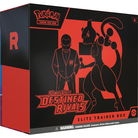 Pokemon TCG: Scarlet & Violet - Destined Rivals Elite Trainer Box - 9 Packs, Accessories, Promo