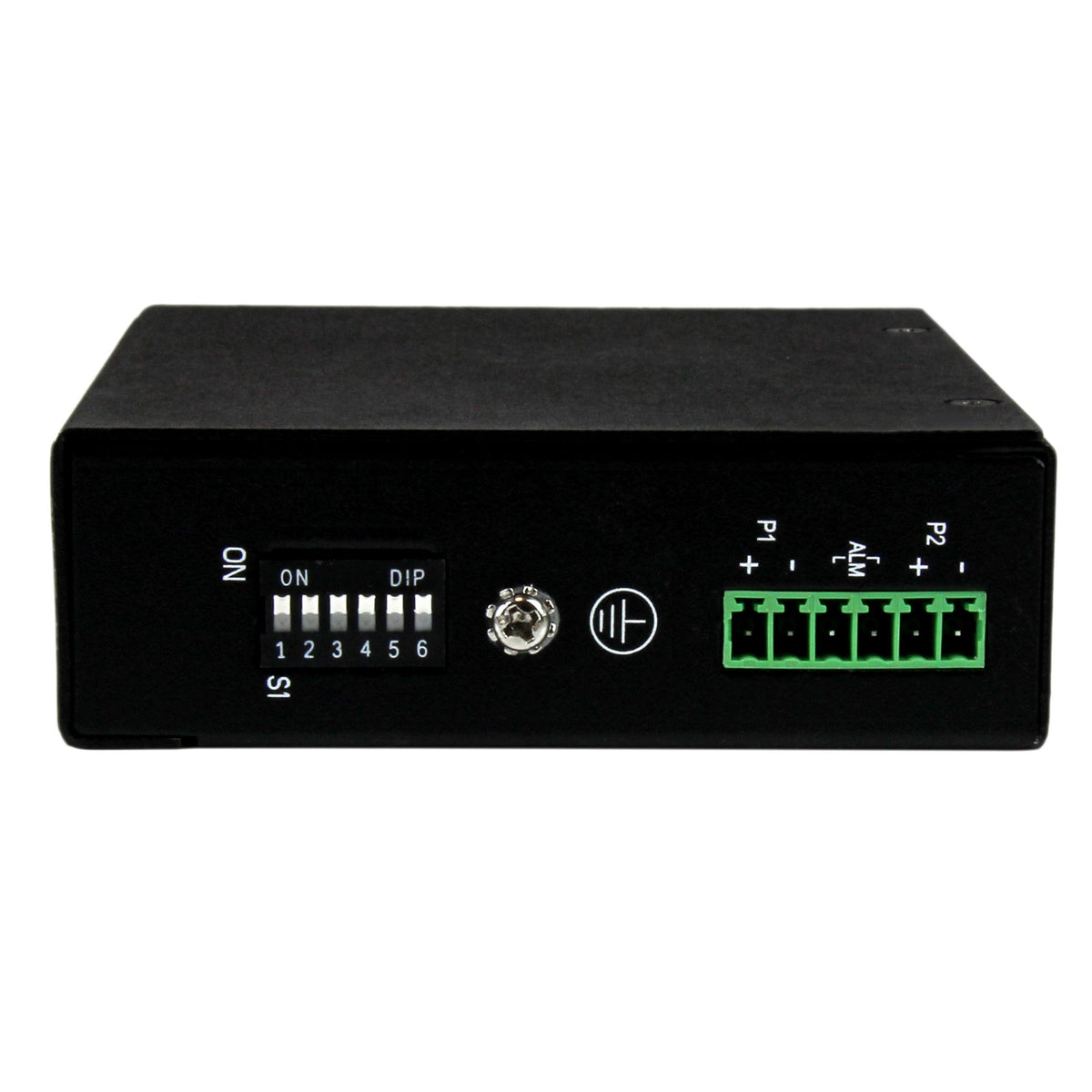 StarTech.com 5 Port Unmanaged Industrial Gigabit Ethernet Switch - DIN Rail / Wall-Mountable Network Switch - Rugged IP30 Gigabit Switch , TAA (IES51000)