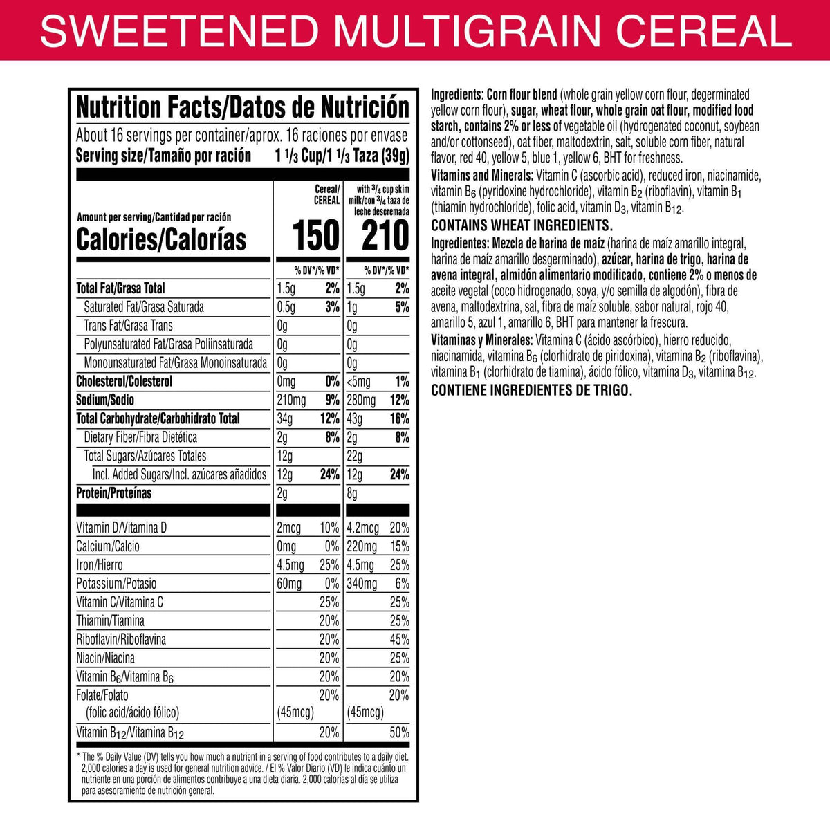Kellogg’s Froot Loops Breakfast Cereal, Good Source of Fiber, 15g Whole Grain, Giant Size, 23 oz