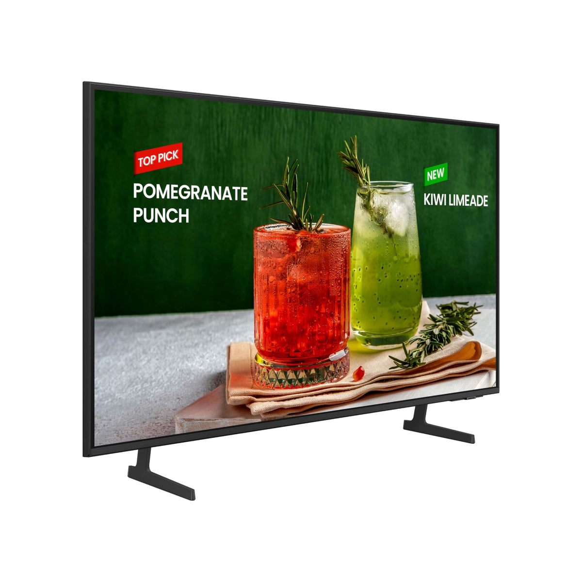 Samsung 50-Inch Class Crystal UHD 4K Bed-H Series HDR Business Pro TV w/ 3-Sided Bezel-Less Slim Design, Use for Digital Signage Displays, Commercial TV, Alexa Built-in, LH50BEDHLGFXGO