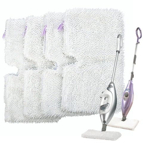 Flammi Steam Pocket Mop Replacement Pads for Shark S3500 Series S3501 S3601 S3550 S3901 SE450 S3801CO S3601D S2901 S2902 Steam Pocket Mop, 4 Pack