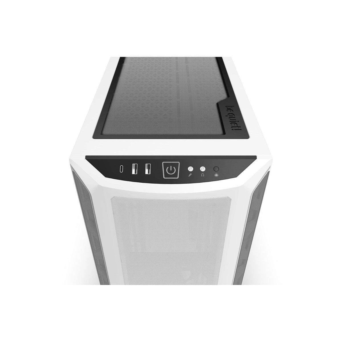 be quiet! Shadow Base 800 DX -ARGB - Mid-Tower PC Gaming Case - 420mm radiators or E-ATX motherboards Support -White - BGW62