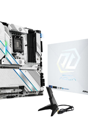 ASRock Z890 Taichi Aqua Intel Core Ultra LGA1851 RL-ILM DDR5 9200 MHz 256 GB EATX Motherboard Thunderbolt Wi-Fi 7