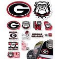 UGA Stickers for Gift, Car, Water Bottle, Laptop, and Phone for Football Fans and University Graduates (Georgia Bulldogs)