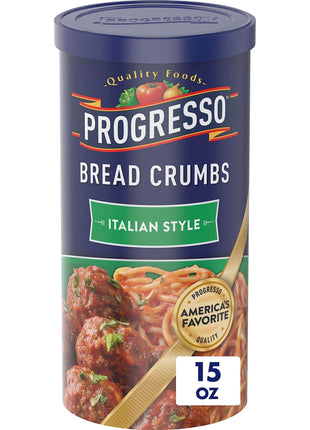 Progresso Bread Crumbs, Italian Style, Cooking Ingredient, 15 oz