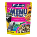 Vitakraft Menu Premium Parrot Food - Vitamin-Fortified - Macaw, Amazon, Conure, and Parrot Food for Large Birds 5 Pound (Pack of 1)
