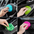 Car Cleaning Gels 4-Pack, Car Cleaning Putty Universal Auto Detailing Tools Car Interior Cleaner, Dust Cleaning Slime, Car Accessories Gift for Men & Women, Stocking Stuffers – 320g (2.8oz/pcs)