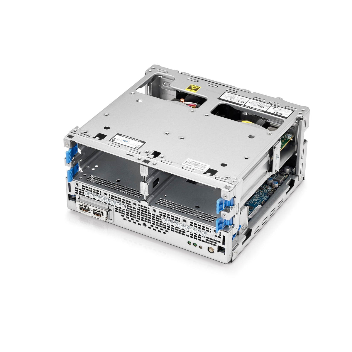 Hewlett Packard Enterprise ProLiant MicroServer Gen10 Plus v2 Tower Server w/one Intel Xeon E2314 Processor, 4‑core 1P 16GB‑U VROC 4LFF‑NHP 180W External PS (HPE Smart Choice P69101-005)
