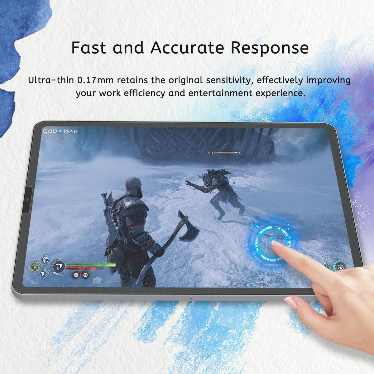 MOBDIK 2 Pack Paperfeel Screen Protector Compatible with iPad Pro 11 (2022&2021&2020&2018)/ iPad Air 5th & Air 4th Generation(10.9 Inch), Crafted for Natural Writing, Anti Glare, Easy Installation
