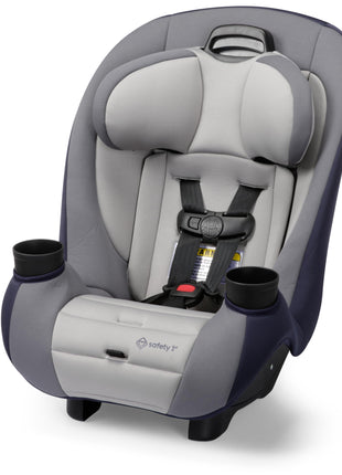 Safety 1st Ellaris 3-in-1 Convertible Car Seat, Slim Fit Design, Rear & Forward-Facing, 5-Position Headrest, Travel-Friendly with Machine-Washable Seat Pad, London Blue