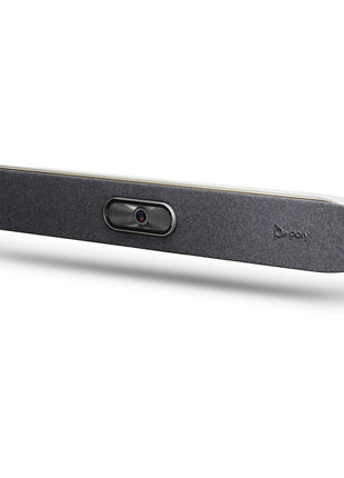 Poly - Studio X30 (Polycom) - 4K Video & Audio Bar - Conferencing System for Small Meeting Rooms - Works with Teams, Zoom & More