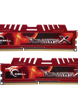 G.SKILL RipjawsX Series DDR3 RAM (XMP) 16GB (2x8GB) 1600MT/s CL10-10-10-30 1.50V Desktop Computer Memory U-DIMM (F3-12800CL10D-16GBXL)