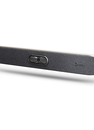 Poly - Studio X30 (Polycom) with TC8 Touch Controller - 4K Video & Audio Bar - Conferencing System for Small Meeting Rooms - Works with Teams, Zoom & More