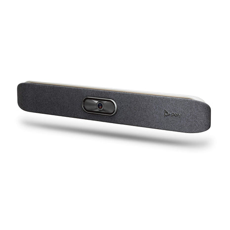 Poly - Studio X30 (Polycom) with TC8 Touch Controller - 4K Video & Audio Bar - Conferencing System for Small Meeting Rooms - Works with Teams, Zoom & More