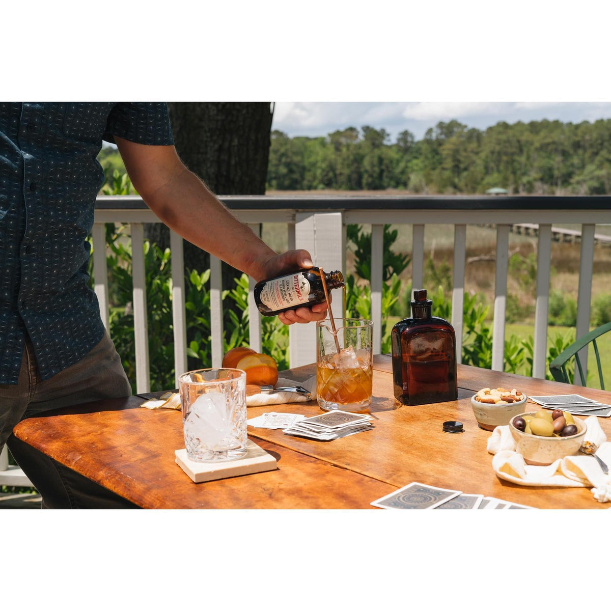 Bittermilk No.1 Bourbon Barrel Aged Old Fashioned Mix - All Natural Handcrafted Cocktail Mixer - Old Fashioned Syrup - More Complex than Bitters & Simple Syrup