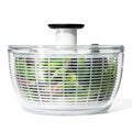 OXO Good Grips Salad Spinner | Lettuce Spinner | Fruit Washer | Fruit Washing Bowl with Strainer | Vegetable Cleaner | Salad Cleaner | Lettuce Washer | 6.22 Quart Capacity