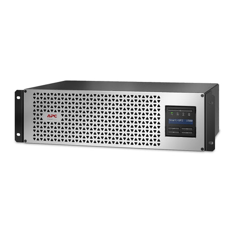 APC Smart-UPS 1500VA Lithium Ion UPS with SmartConnect, SMTL1500RM3UC, Pure Sine Wave, Short-Depth 120V Uninterruptible Power Supply