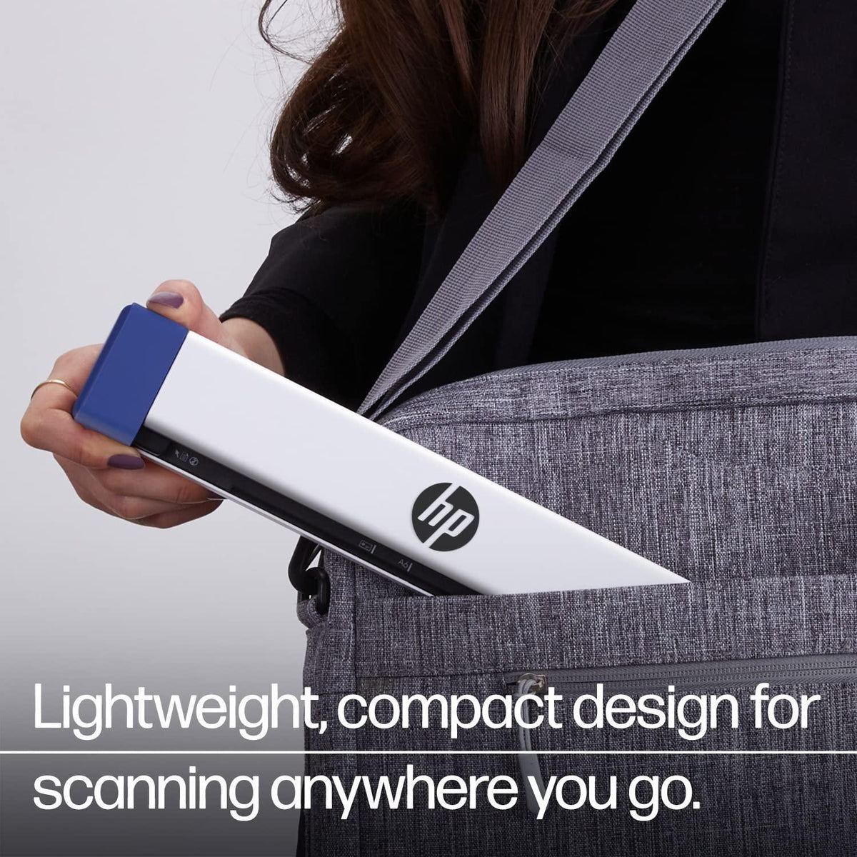 HP Small USB Document & Photo Scanner for Portable 1-Sided Sheetfed Digital Scanning, Model HPPS100, for Home, Office & Business, PC and Mac Compatible, HP WorkScan Software Included