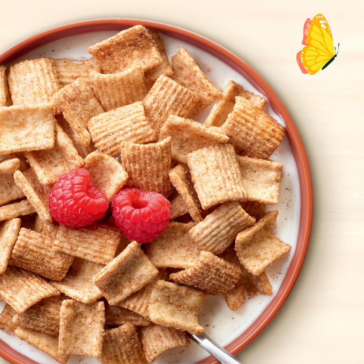 Cascadian Farm Organic Cinnamon Crunch Cereal, Family Size, 14.5 oz