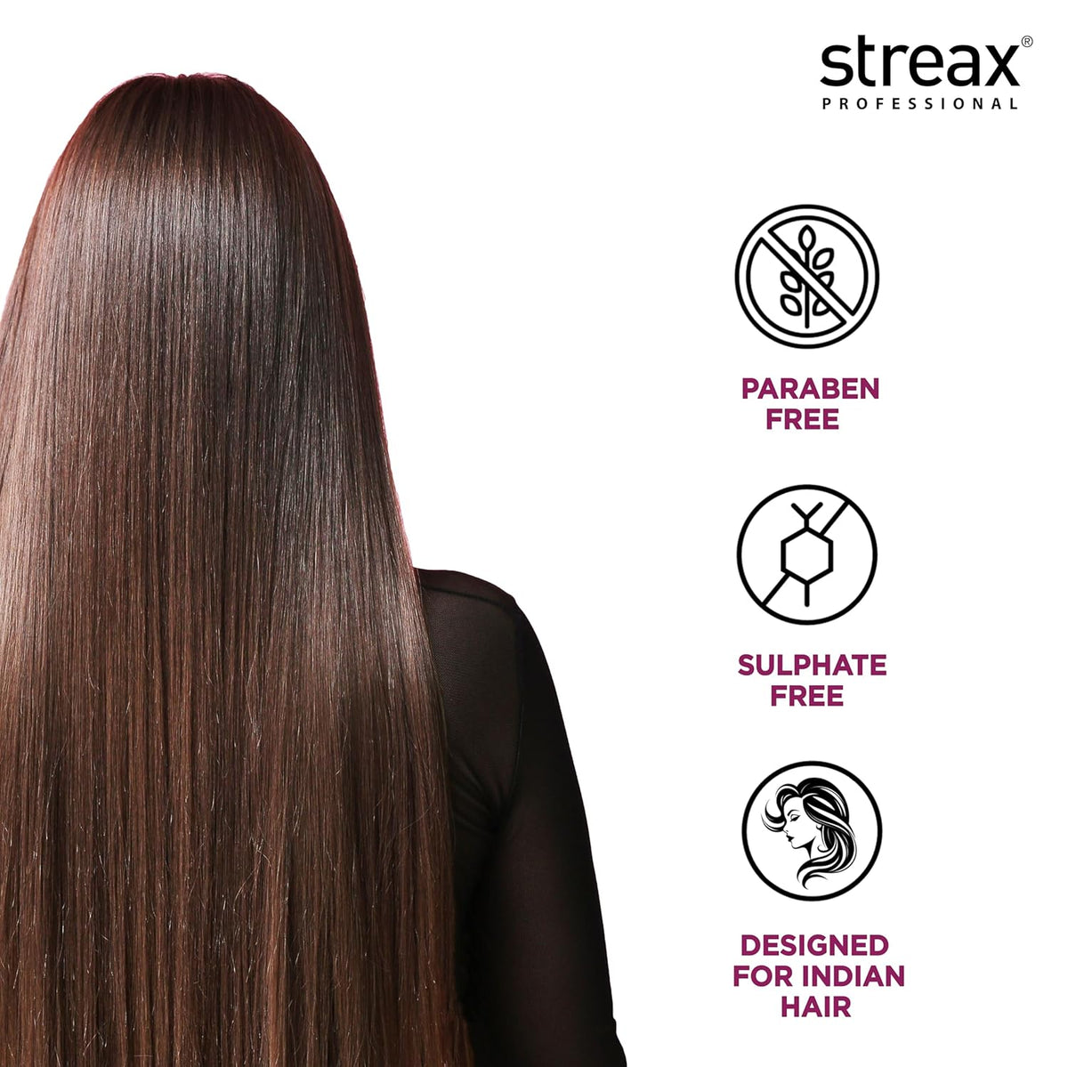 Streax Professional Canvoline Hair Serum for women | For Straight & Silky hair | Anti Hair Breakage | Anti Frizz | Soft & Tangle Free Hair | Paraben & Silicon free | 100 ml