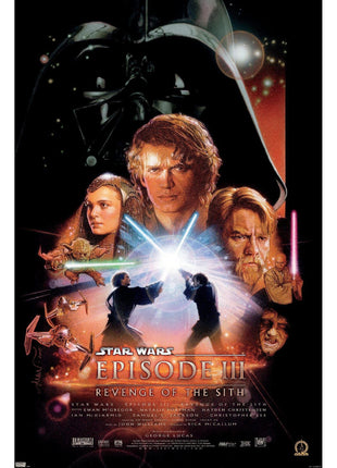 Trends International 24x36 Star Wars: Revenge of the Sith   One Sheet Wall Poster, 24.00 inch x 36.00 inch, Unframed Version