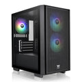 Thermaltake Versa H16 TG ARGB Black Micro ATX Tower Case; Tempered Glass Side Panel; 3 Pre-Installed ARGB Fans; CA-1Y8-00S1WN-02; 3 Year Warranty