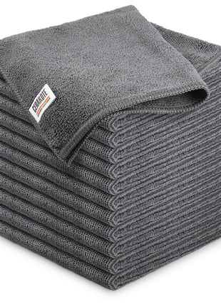 CERAKOTE Microfiber Towels (12 Pack) - Cleaning and Application Towels - Durable 300 GSM Lint-Free Material - Ideal for Cars, Home, Shop and Office
