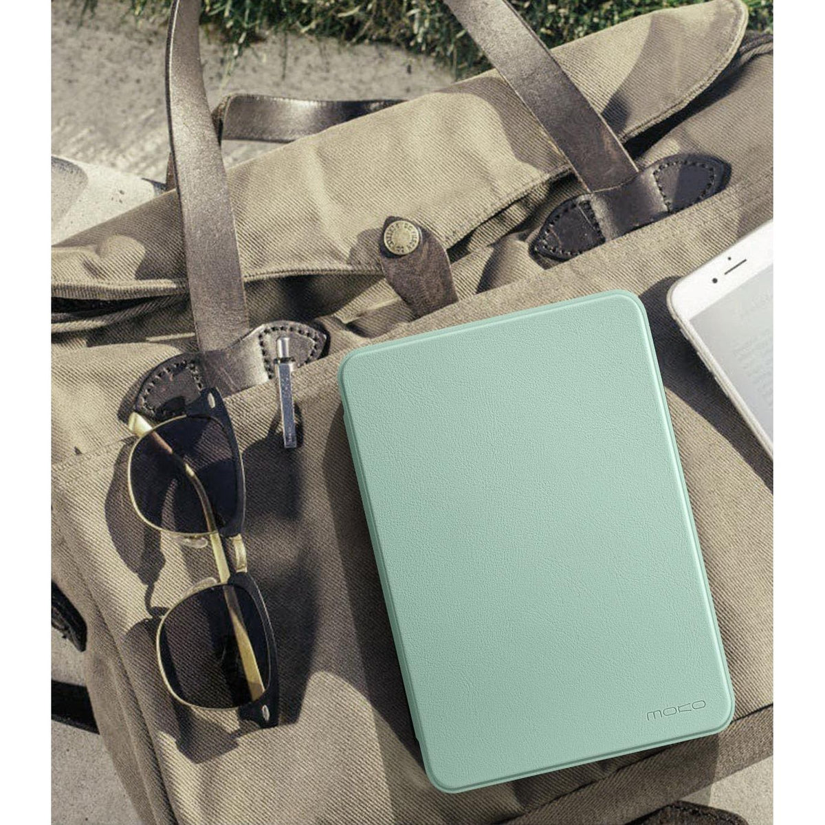 MoKo Case Fits 6" All-New Kindle (11th Generation-2024/2022 Release), Lightweight Shell Cover with Auto Wake/Sleep for Kindle 2024/2022 11th Gen e-Reader, Agave Green