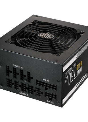 Cooler Master MWE Gold 750 V2 Power Supply, Fully Modular | Certification Cybenetics Gold & Noise Standard +, 80 PLUS Gold, 750W, Semi-Fanless Low Noise, Fully Modular