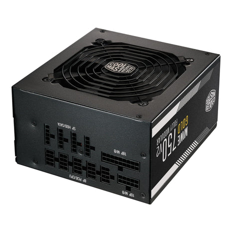 Cooler Master MWE Gold 750 V2 Power Supply, Fully Modular | Certification Cybenetics Gold & Noise Standard +, 80 PLUS Gold, 750W, Semi-Fanless Low Noise, Fully Modular