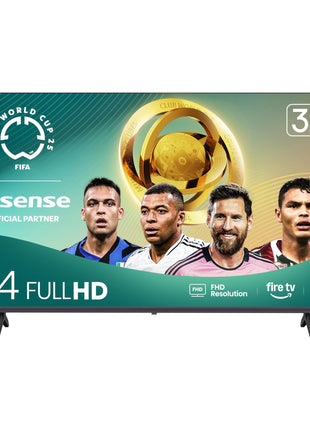 Hisense 32-Inch Class A4 Series FHD 1080p Smart Fire TV (32A4NF, 2025 Model) - DTS Virtual: X, Slim Bezel Design, Alexa Built in