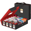 Gomyrod Card Storage Box 3200+ MTG Deck Box with 30 Colorful Divider, 4 Row Commander Trading Card Cases with Portable Handle & Display Windows, Fits for MTG/TCG/Magic Cards, Patented Design