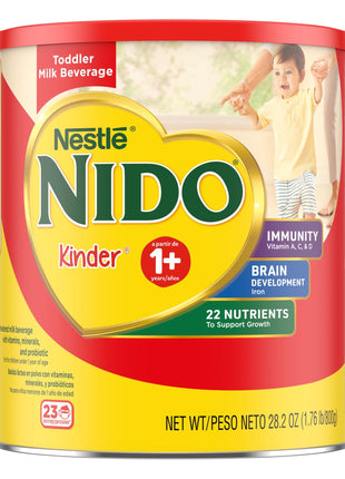 Nido NESTLE Kinder 1+ Powdered Milk Beverage 1.76 lb. Canister