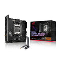 ASUS ROG Strix B650E-I Gaming WiFi AMD B650 AM5 RyzenTM Desktop 9000 8000 & 7000 mini-ITX mITX Motherboard, 10+2 Power Stages, DDR5, 2X M.2 Slot, PCIe 5.0, 2.5G LAN, WiFi 6E, USB 3.2 Gen 2x2 Type-C