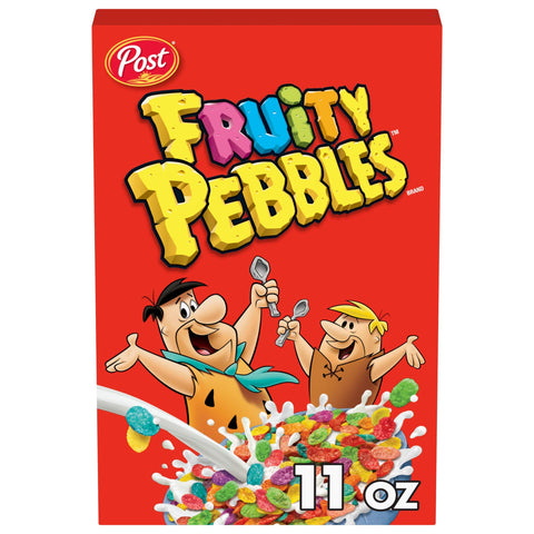 Fruity Pebbles Gluten Free Sweetened Rice Breakfast Cereal, 11 oz Box