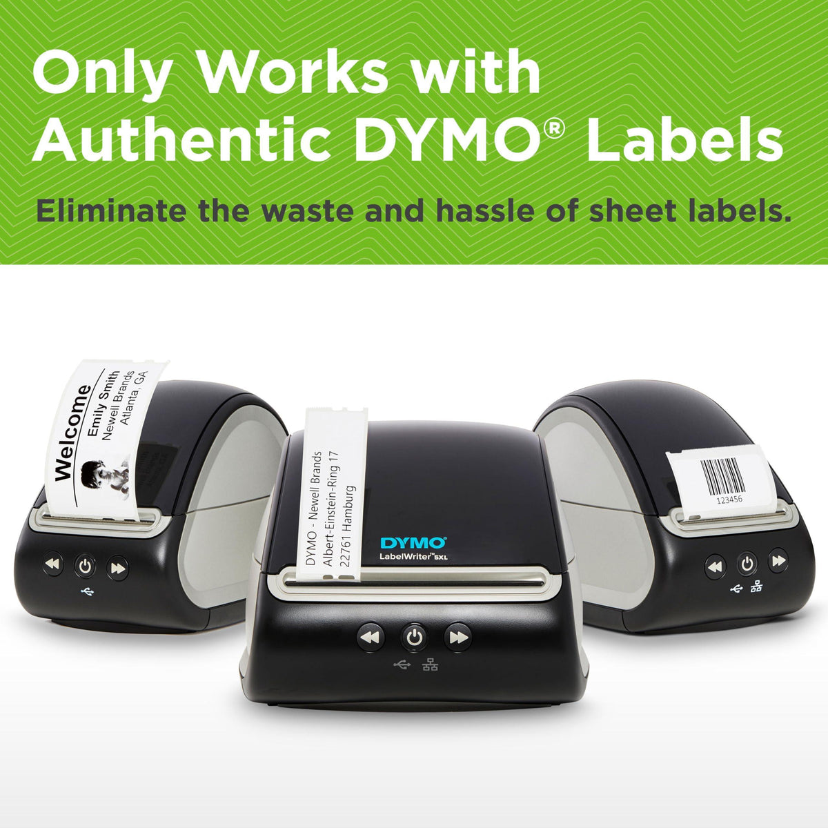 DYMO LabelWriter 5XL Label Printer, Automatic Label Recognition, Prints Extra-Wide Shipping Labels (UPS, FedEx, USPS) from Amazon, Ebay, Etsy, Poshmark, and More, Perfect for Ecommerce Sellers