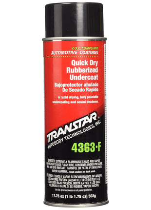 TRANSTAR (4363-F) Quick Dry Rubberized Undercoating - 17.75 oz. Aerosol