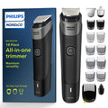 Philips Norelco Multigroom Series 5000 18 Piece, Beard Face, Hair, Body and Intimate Hair Trimmer for Men - NO BLADE OIL MG5910/49