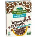 Cascadian Farm Organic Brownie Crunch Breakfast Cereal, Gluten Free, Made With Real Cocoa and Whole Grain, 12.4 oz
