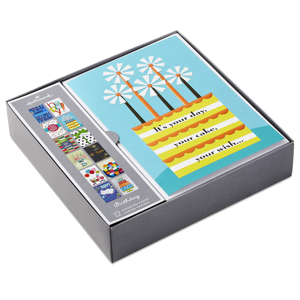 Hallmark Assorted Birthday Greeting Cards (12 Cards and Envelopes)
