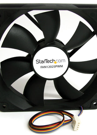 StarTech.com 120x25mm Computer Case Fan with PWM - Pulse Width Modulation Connector - computer cooling Fan - 120mm (FAN12025PWM)