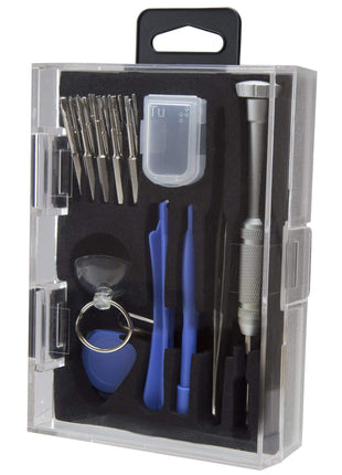 StarTech.com Cell Phone Repair Kit - with Case - Multipurpose - Computer Tool Kit - Electronics Kit - PC Tool Kit , TAA (CTKRPR)