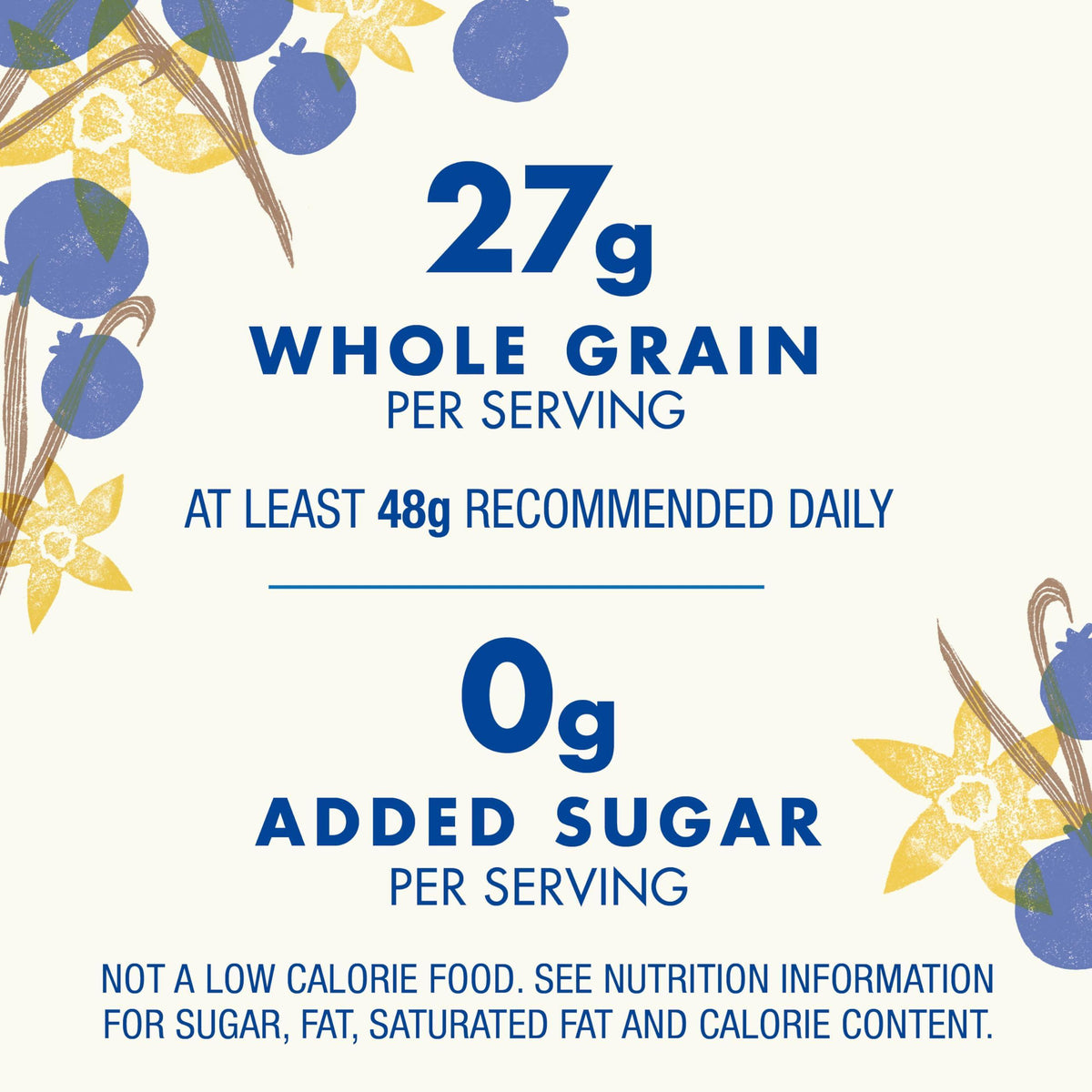 Cascadian Farm Organic Granola with No Added Sugar, Blueberry Vanilla Cereal, Resealable Pouch, 11 oz.