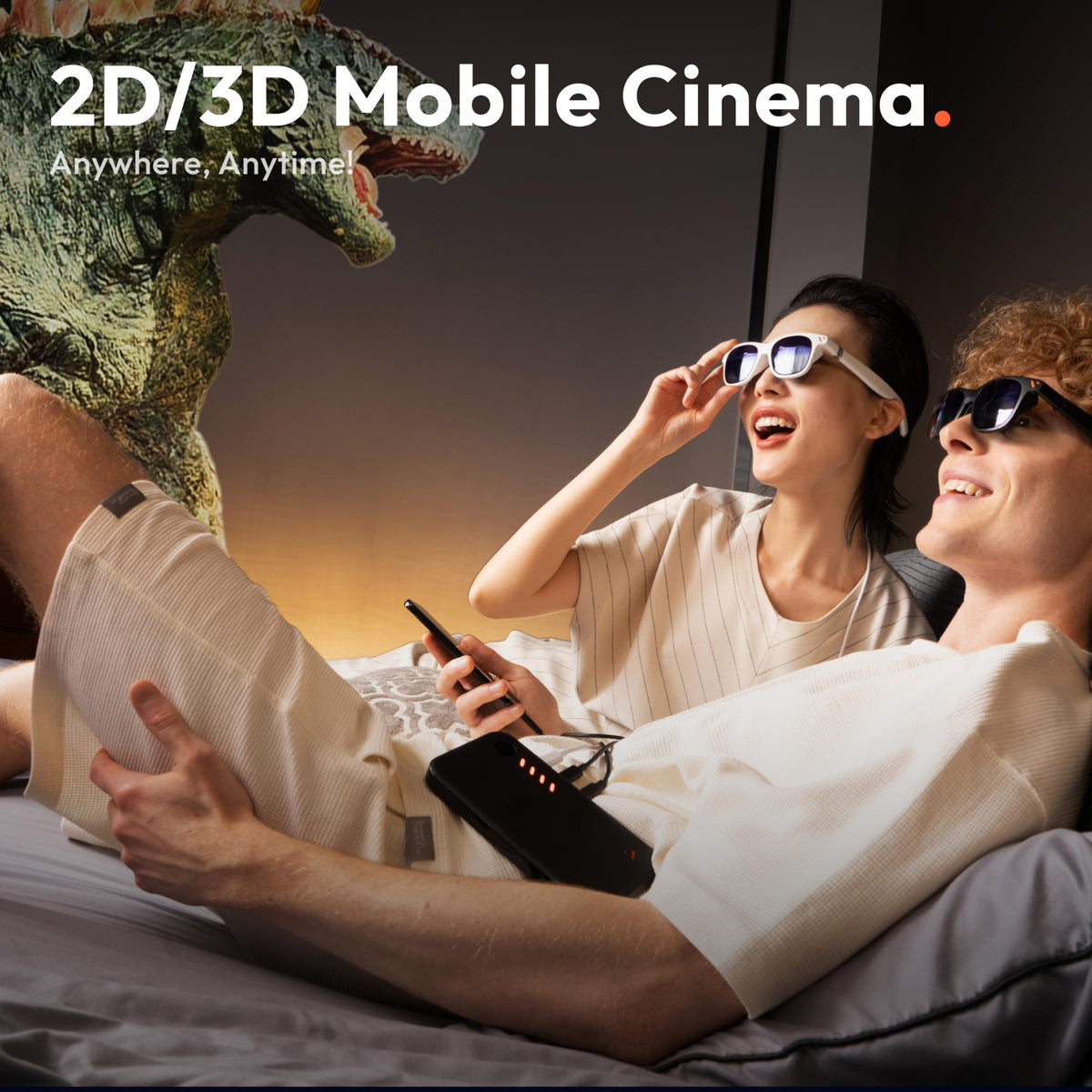 VITURE Pro Mobile Dock First-Ever Immersive XR Experience for Switch 2, Compatible with PS, Co-op Stream & Play, 2D/3D Content, fits Switch, Fire TV, HDMI Devices, for USB-C Display & XR/AR Glasses
