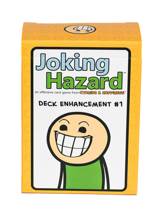 Joking Hazard Deck Enhancement #1 - Expansion Pack for Fun Party Games by Cyanide & Happiness, 100 New Hilarious Comic Cards | Perfect for Game Night