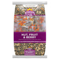 Audubon Park Nut & Fruit Wild Bird Seed – 15 lb. Premium Blend with Sunflower Seeds, Peanuts, Safflower & Dried Fruit – Bird Food for Outside Feeders