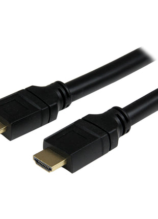 StarTech.com 25ft Plenum Rated HDMI Cable, 4K High Speed Long HDMI Cord w/Ethernet, 4K30Hz UHD, 10.2 Gbps, HDCP 1.4, in Wall Plenum HDMI 1.4 Display Cable, HDMI to HDMI Computer to TV Cable (HDPMM25)