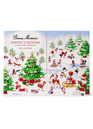 Bonne Maman 2025 Limited Run Edition Advent Calendar, 24 Mini Spreads