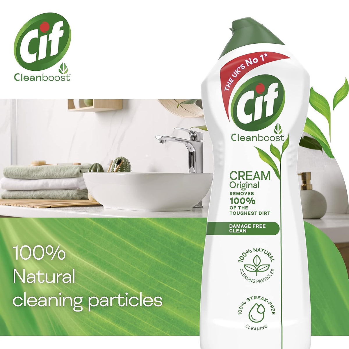 Cif Original Cream Surface Cleaner - 500 ml