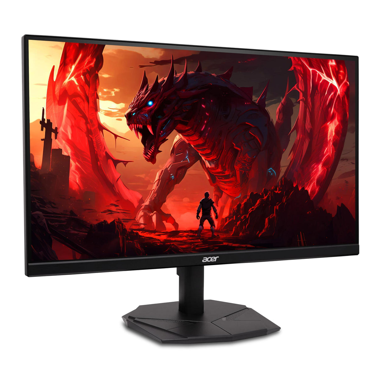 Acer Nitro 24.5 Inch Full HD 1920 x 1080 ZeroFrame Design PC Gaming Monitor | AMD FreeSync Premium | Up to 280Hz Refresh | 1ms (VRB) | One Display Port 1.4 and Two HDMI 2.0 Ports | KG251Q Z1biip